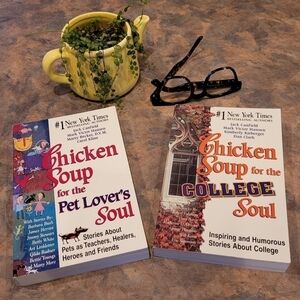 CHICKEN SOUP FOR THE SOUL, Lot of 2 Books